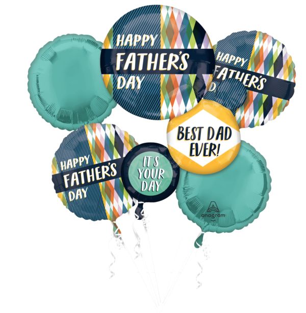 Father's Day Celebration with Balloons