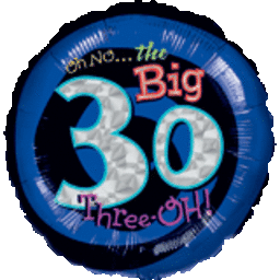 30th Birthday Party Balloons