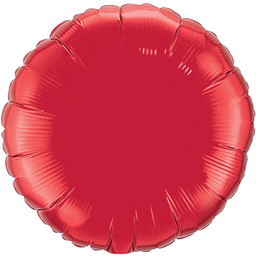 Solid Color Round Shaped Foil Balloons